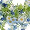 Summer Floral Wreaths for Front Door 24 Inch Artificial Eucalyptus Sunflower Daisy Flower Wreath